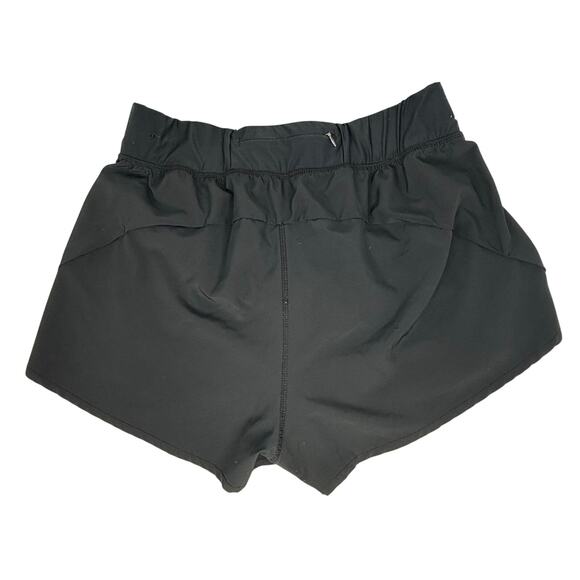 ASICS Running Shorts Women’s XL Black Lined 2.5” Inseam Zip Pocket - Picture 2 of 6